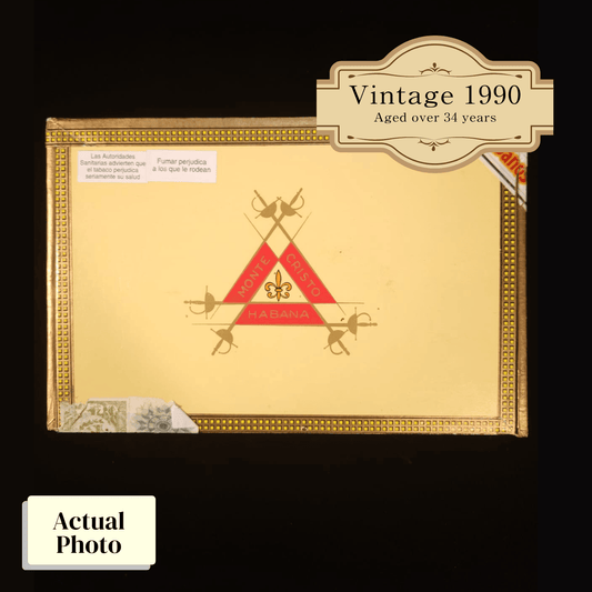 Vintage Circa 1990 | Montecristo No.4 | Box 25 - hk.cohcigars