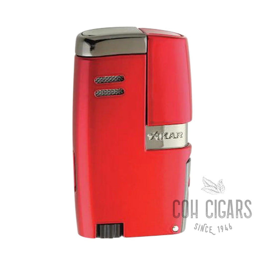 Vitara Lighter Red w/ Gunmetal | 1 PC | Xikar lighter - HK CohCigars -雪茄