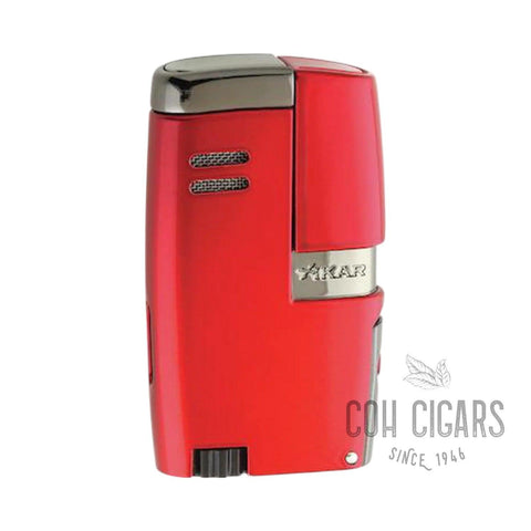 Vitara Lighter Red w/ Gunmetal | 1 PC | Xikar lighter - HK CohCigars -雪茄