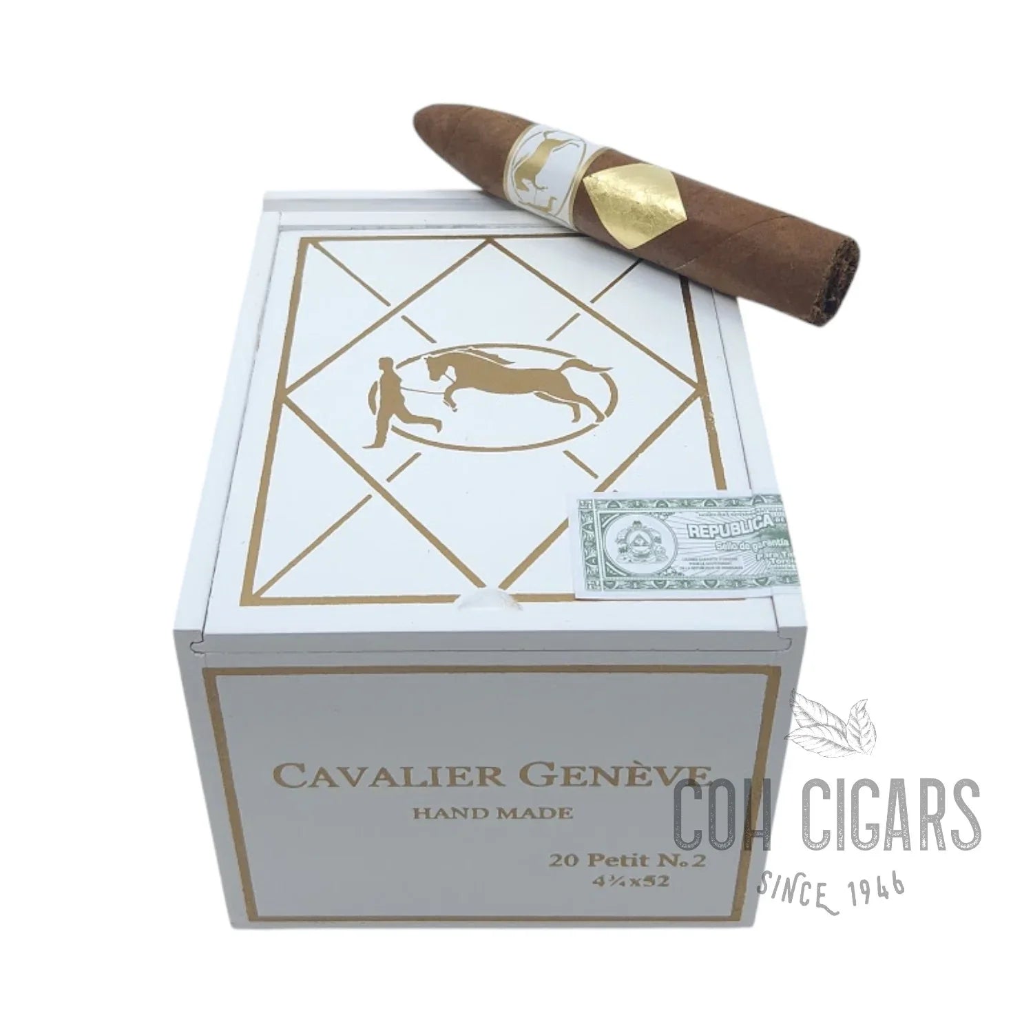White Series Petit No.2 | Box 20 | Cavalier Geneve Cigars - HK CohCigars -雪茄