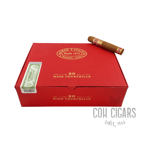 Wide Churchills | Box 20 | Romeo Y Julieta cigar - HK CohCigars