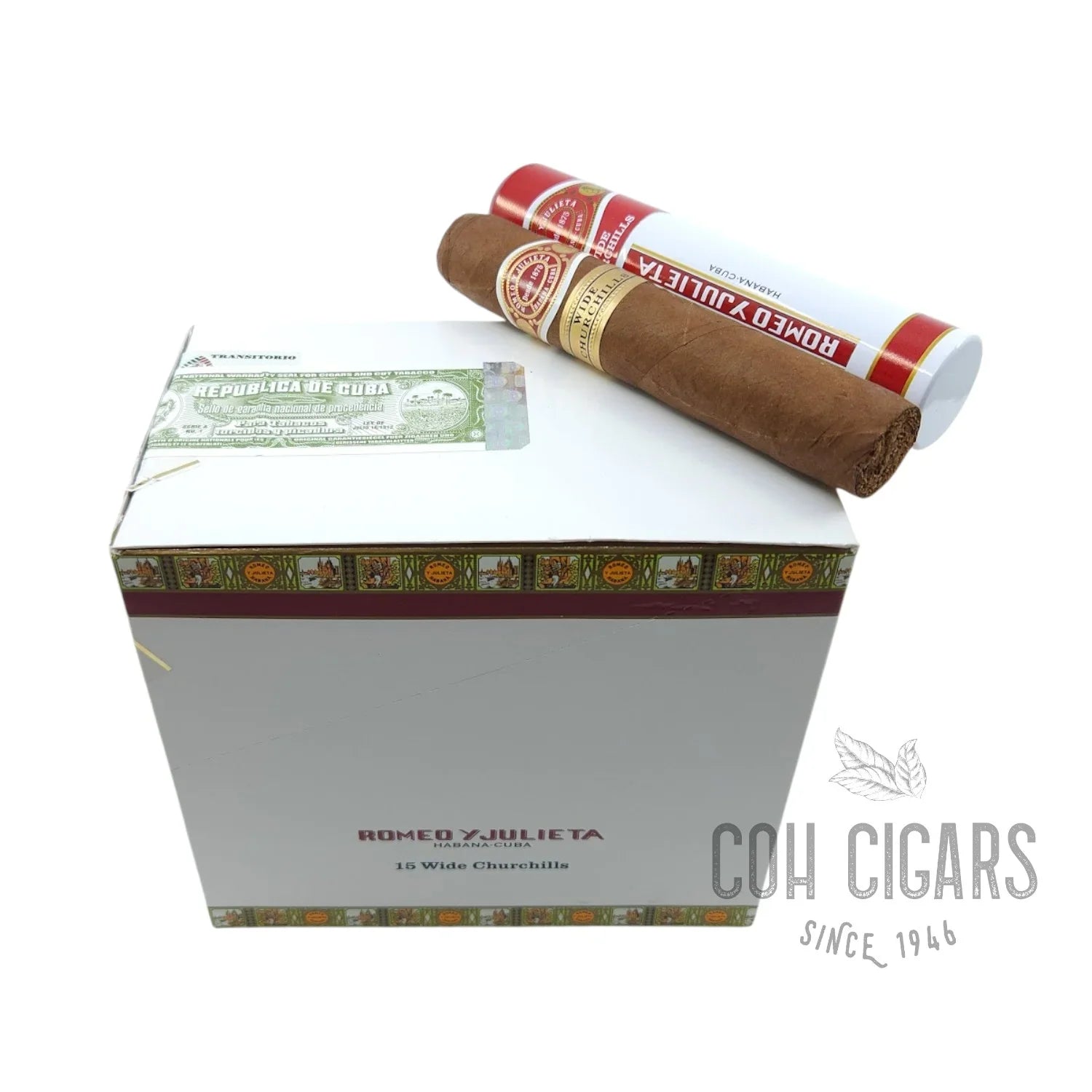 Wide Churchils A/T | Box 3x5 | Romeo Y Julieta cigar - HK CohCigars -雪茄