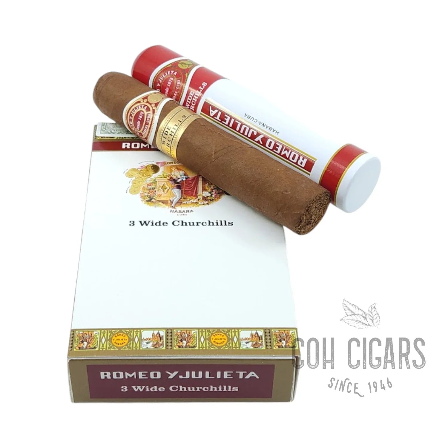 Wide Churchils A/T | Box 3x5 | Romeo Y Julieta cigar - HK CohCigars -雪茄