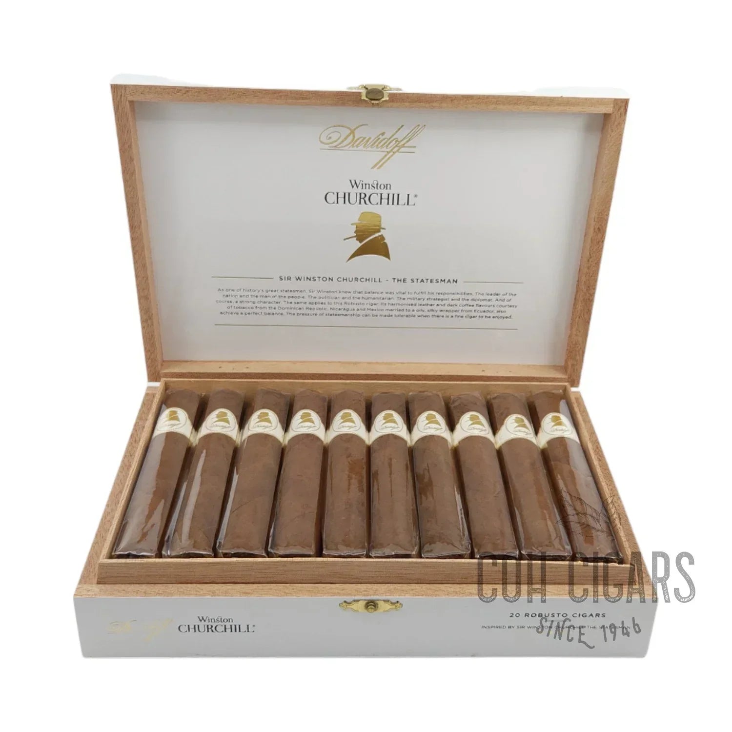 Robusto | Box 20 | Davidoff Winston Churchill Cigars - HK CohCigars -雪茄