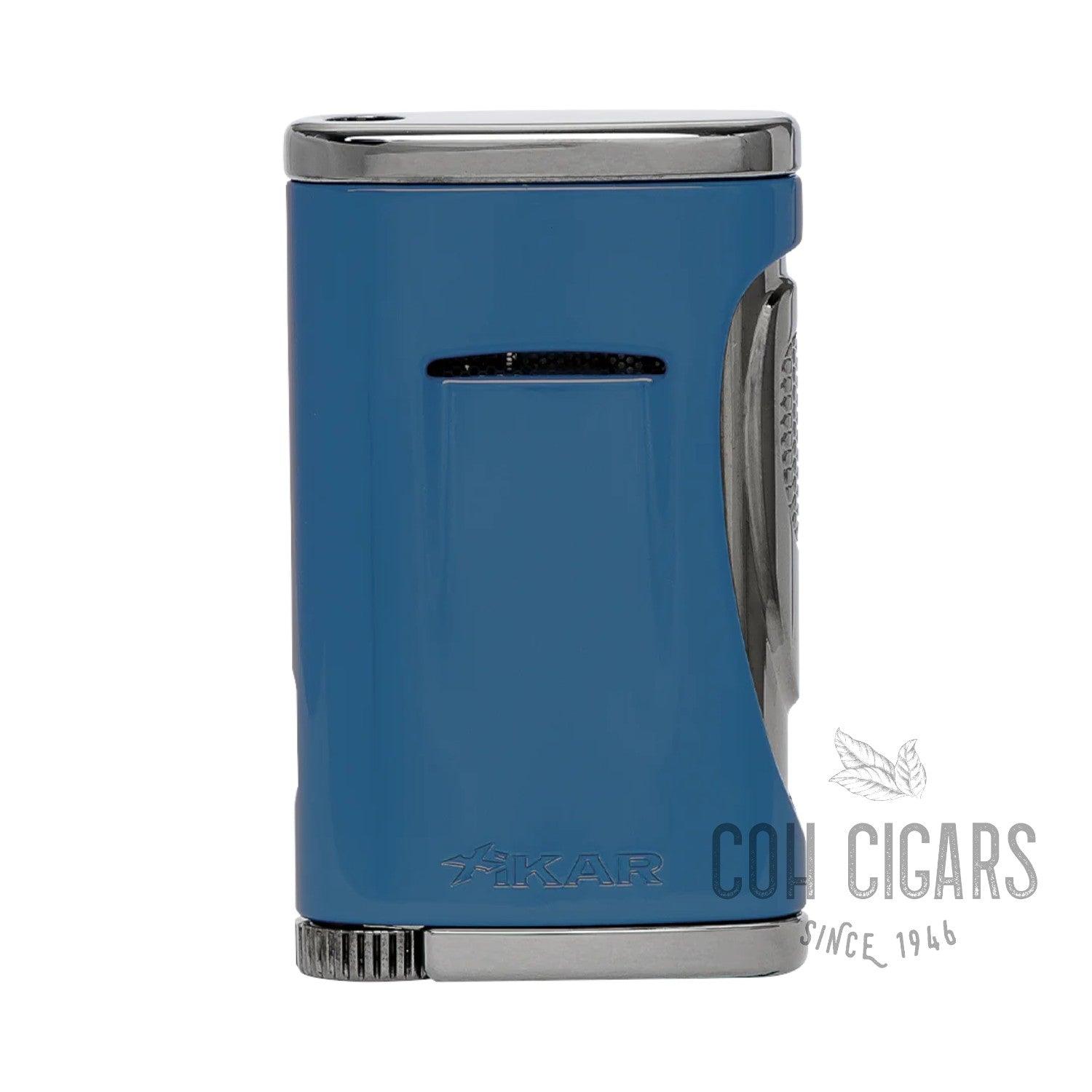 Xidris Single Lighter - Cobalt Blue | 1 PC | Xikar lighter - HK CohCigars -雪茄
