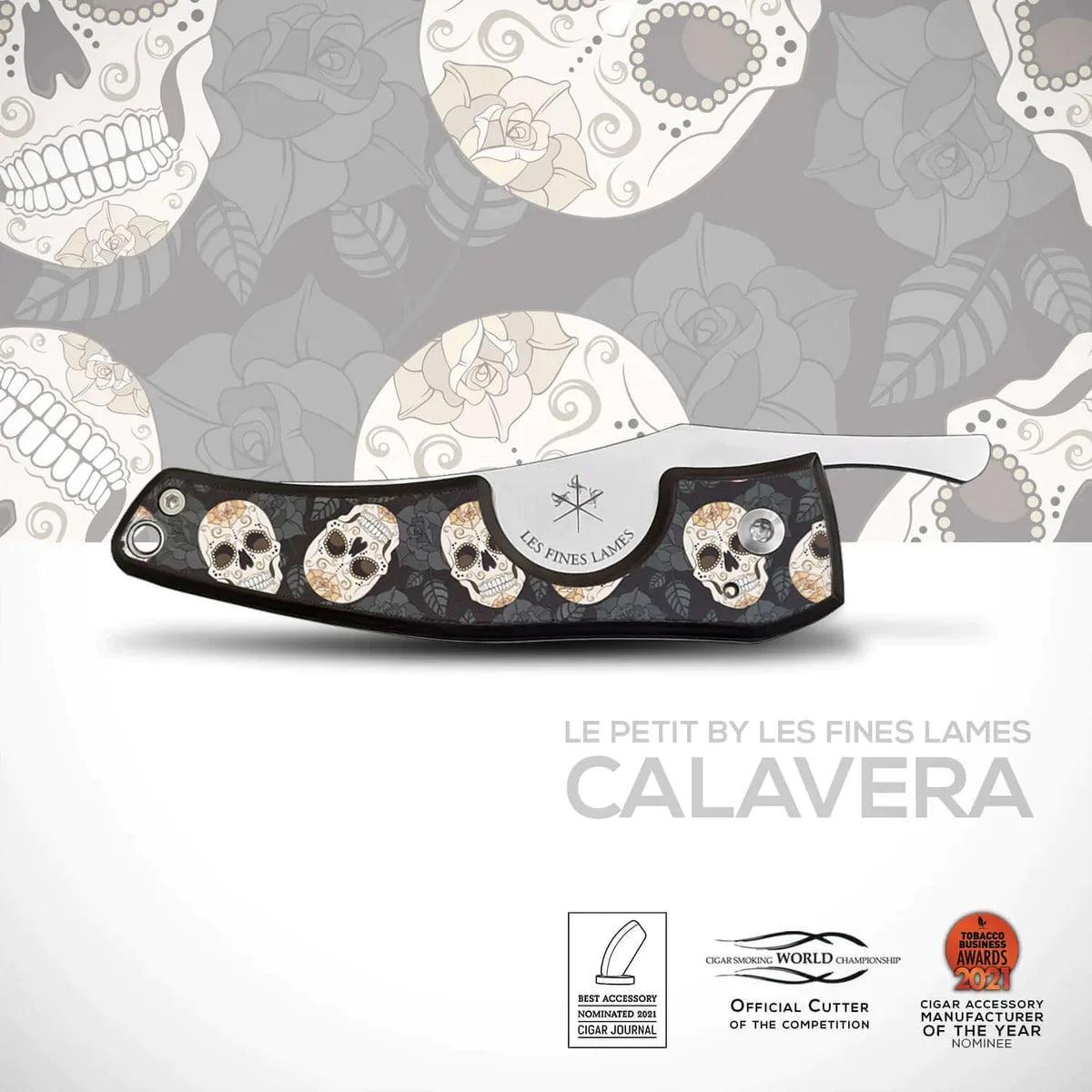 LES FINES LAMES | Cutter LE PETIT - Calavera - HK CohCigars