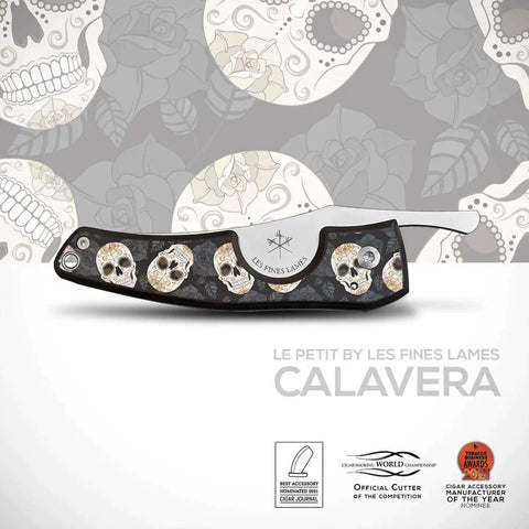 LES FINES LAMES | Cutter LE PETIT - Calavera - HK CohCigars