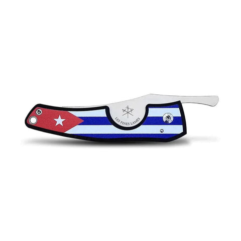 LES FINES LAMES | Cutter LE PETIT - Flag Cuba Dark - HK CohCigars