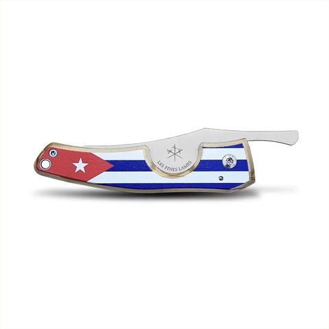 LES FINES LAMES | Cutter LE PETIT - Flag Cuba Light - HK CohCigars