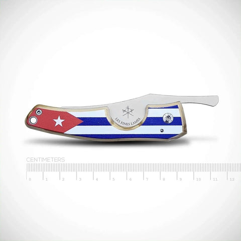 LES FINES LAMES | Cutter LE PETIT - Flag Cuba Light - HK CohCigars