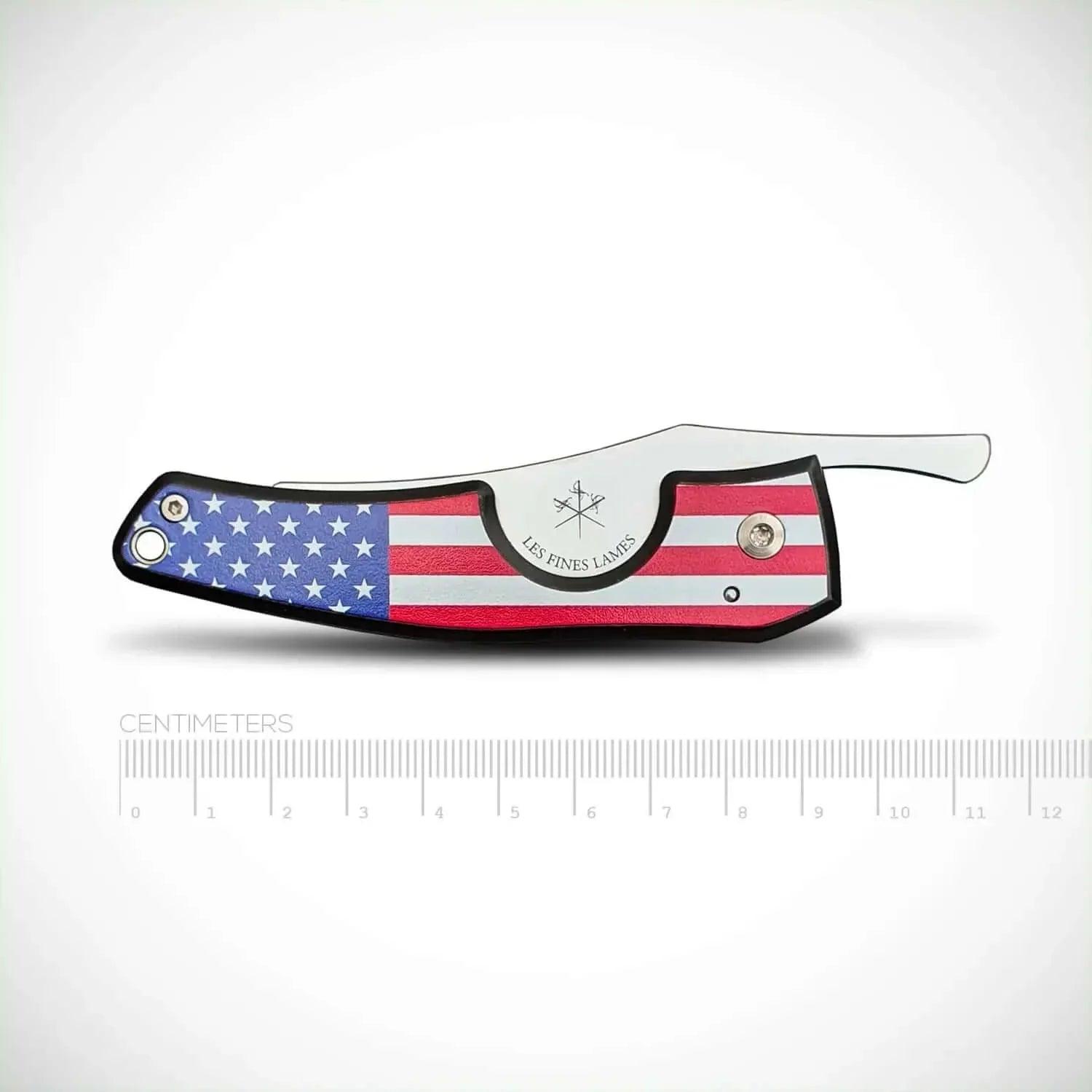 LES FINES LAMES | Cutter LE PETIT - Flag USA Dark - hk.cohcigars