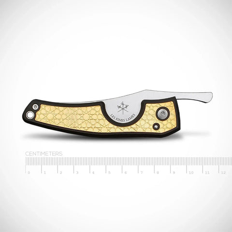 LES FINES LAMES | Cutter LE PETIT - Gold Arabesque - HK CohCigars