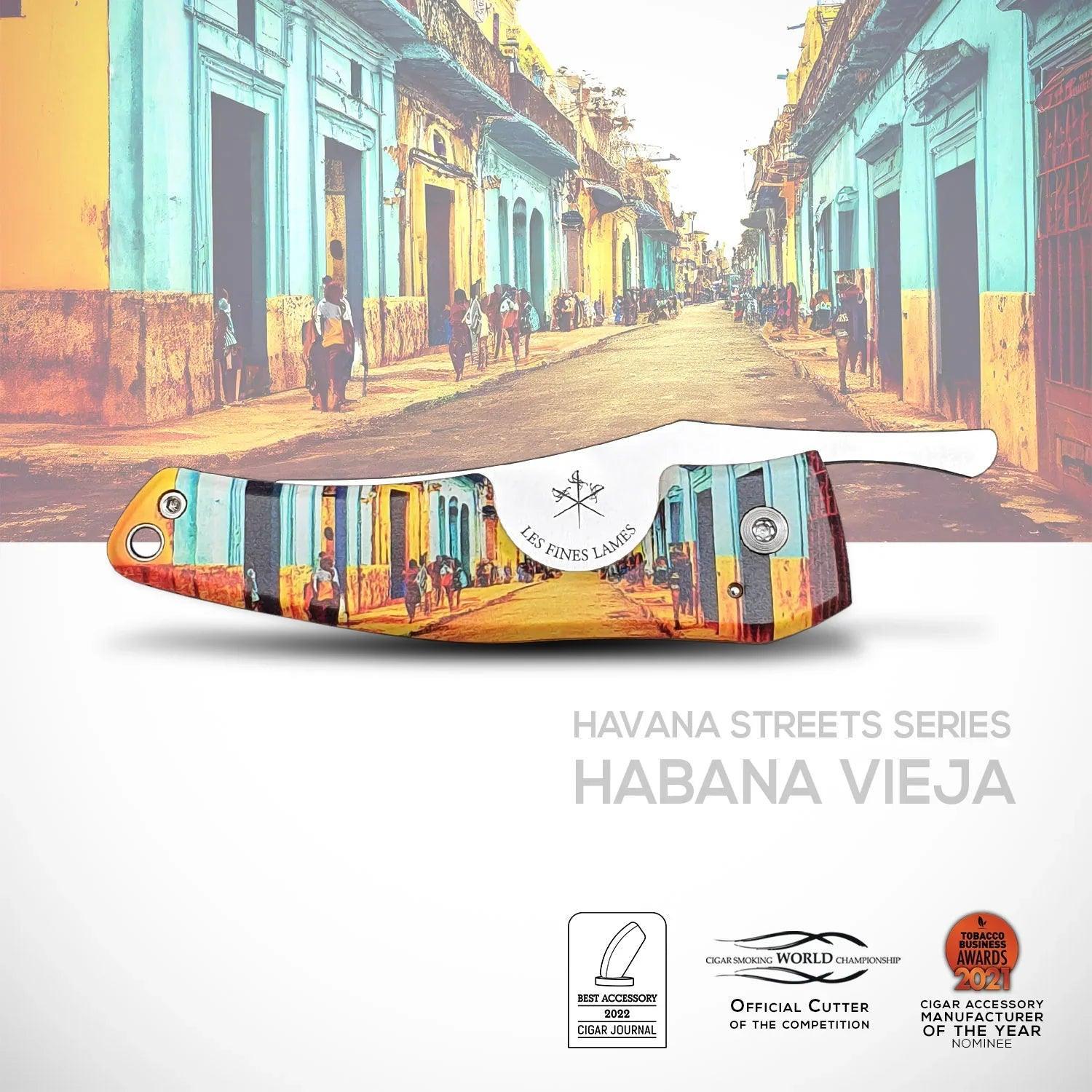 LES FINES LAMES | Cutter LE PETIT Havana Streets Series - Habana Vieja - HK CohCigars