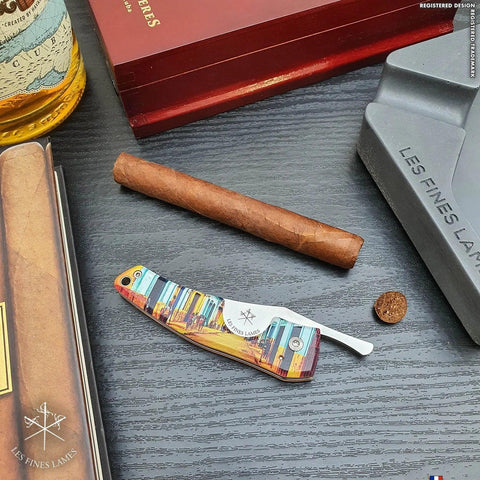 LES FINES LAMES | Cutter LE PETIT Havana Streets Series - Habana Vieja - HK CohCigars