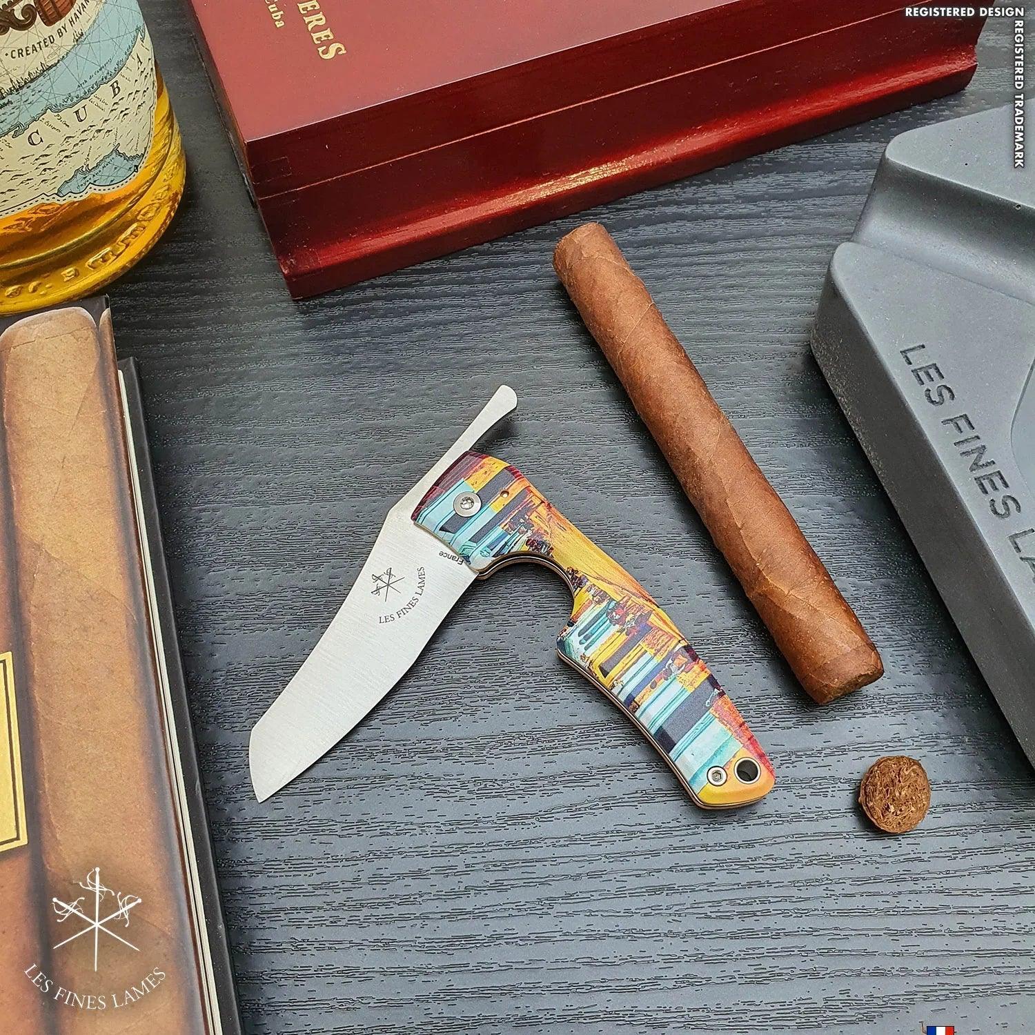 LES FINES LAMES | Cutter LE PETIT Havana Streets Series - Habana Vieja - HK CohCigars