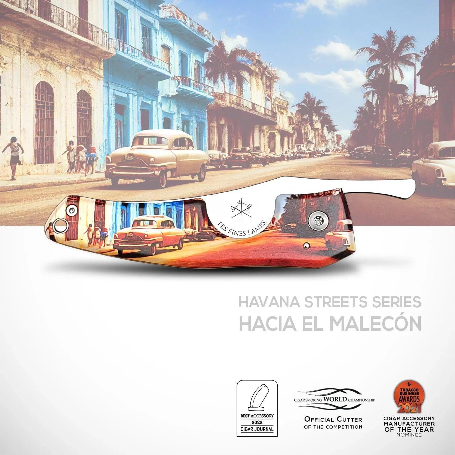 LES FINES LAMES | Cutter LE PETIT - Havana Streets Series - Hacia El Malecon - HK CohCigars